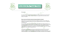 Desktop Screenshot of hondenclubdetrouwevriend.nl